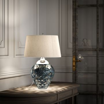 Quintiesse SAMARA QN-SAMARA-TL-BLU Lampă de masă 1x60W/E27+1x7W/GU10 3000K 620LM