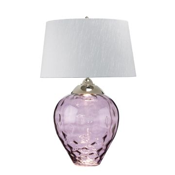 Quintiesse SAMARA QN-SAMARA-TL-LRG-PLM Lampă de masă 1x60W/E27+1x7W/GU10 3000K 620LM