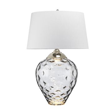 Quintiesse SAMARA QN-SAMARA-TL-LRG-SMK Lampă de masă 1x60W/E27+1x7W/GU10 3000K 620LM