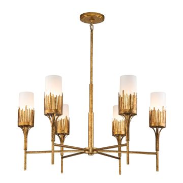 Quintiesse Sawgrass QN-SAWGRASS-6-DG-O Candelabru 6x40W/E14 IP20