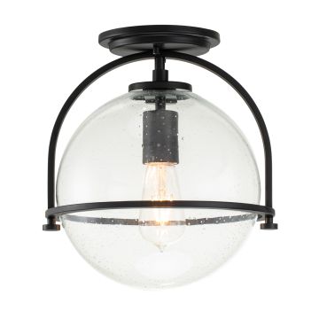 Quintiesse SOMERSET QN-SOMERSET-F-C-BK Lampă de tavan 1x60W/E27