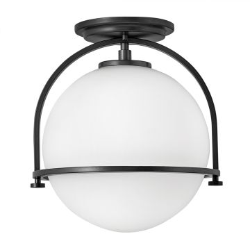 Quintiesse SOMERSET QN-SOMERSET-F-O-BK Lampă de tavan 1x60W/E27