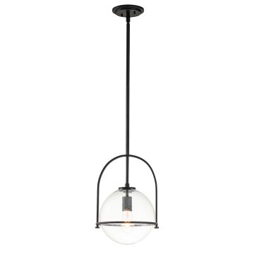 Quintiesse SOMERSET QN-SOMERSET-P-C-BK Lampă cu pendul 1x60W/E27