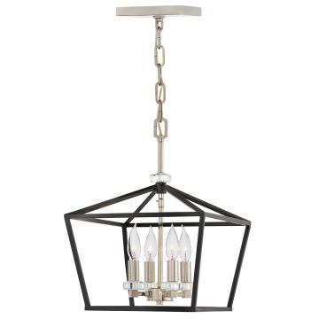 Quintiesse STINSON QN-STINSON-4P-M-BK Lampă cu pendul 4x60W/E14