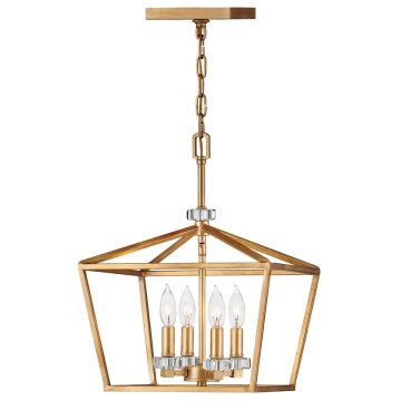 Quintiesse STINSON QN-STINSON-4P-M-DBR Lampă cu pendul 4x60W/E14