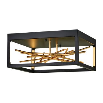 Quintiesse STYX QN-STYX-LED-F-BG Lustră de tavan 8W/LED Tape 3000k