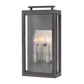 Quintiesse SUTCLIFFE QN-SUTCLIFFE-M-AZ Aplique de perete 2x60W/E14 IP44