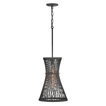 Quintiesse Twyla QN-TWYLA-1P-BK Lampă cu pendul 1x40W/E27 IP20