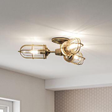 Quintiesse URBAN QN-URBANREST-3SF Lampă de tavan 3x60W/E27 IP44