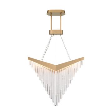 Quintiesse Vivien QN-VIVIEN-P-L-BG Lampă cu pendul 1x40W/LED 3000K 900lm IP20
