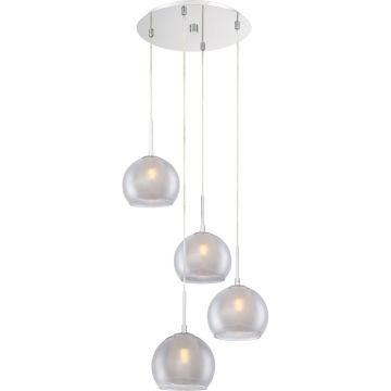 Quoizel PICCOLO QZS-QPP2137C Lampă cu pendul 4x60W/G9