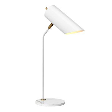 Elstead Lighting QUINTO WHITE QUINTO-TL-WAB Lampă de masă 1x60W/E27