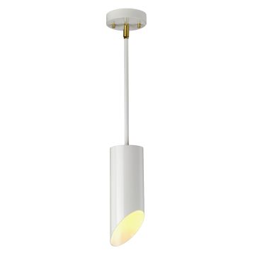Elstead Lighting QUINTO WHITE QUINTO1P-WAB Lampă cu pendul 1x60W/E27