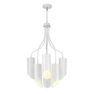 Elstead Lighting QUINTO WHITE QUINTO6-WAB Candelabru 6x60W/E27