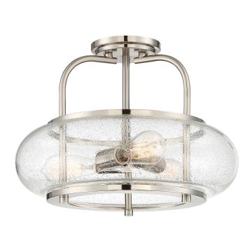 Elstead Lighting QUOIZLE QZ-TRILOGY-SFM-BN Lampă de tavan 3x60W/E27