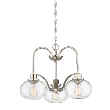 Elstead Lighting QUOIZLE QZ-TRILOGY3-BN Candelabru 3x60W/E27