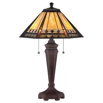 Quoizel ARDEN QZ-ARDEN-TL Lampă de masă 2x60W/E27