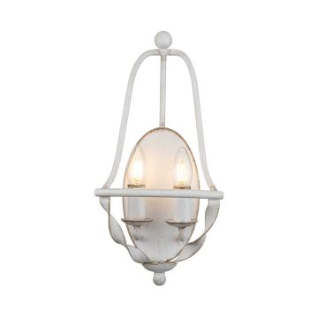 Quoizel Bradbury QZ-BRADBURY2-AWH Aplique de perete 2x40W/E14