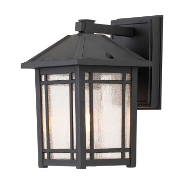Quoizel Cedar Point QZ-CEDAR-POINT-S-BK Aplique de perete 1x60W/E27 IP44