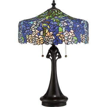 Quoizel COBALT QZ-COBALT-TL Lampă de masă 3x60W/E27
