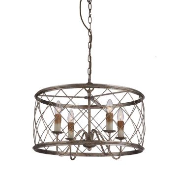Quoizel DURY QZ-DURY-P Candelabru 4x60W/E14