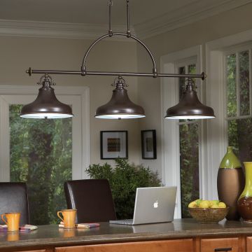 Quoizel EMERY QZ-EMERY3P-PN Lampă cu pendul 3x60W/E27
