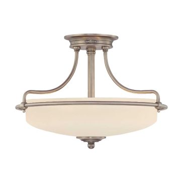 Quoizel GRIFFIN QZ-GRIFFIN-SFS-AN Lampă de tavan 3x60W/E27