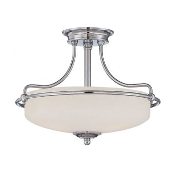 Quoizel GRIFFIN QZ-GRIFFIN-SFS-C Lampă de tavan 3x60W/E27