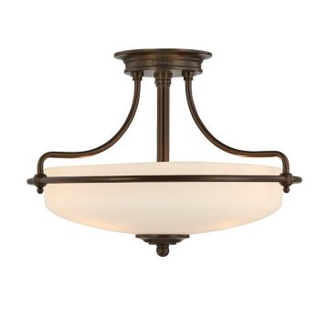 Quoizel GRIFFIN QZ-GRIFFIN-SFS-PN Lampă de tavan 3x60W/E27