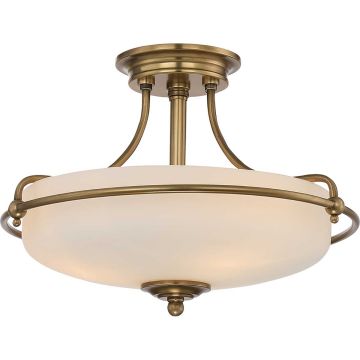 Quoizel GRIFFIN QZ-GRIFFIN-SFS-WS Lampă de tavan 3x60W/E27