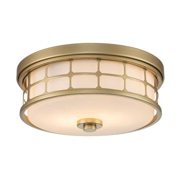 Quoizel Guardian QZ-GUARDIAN-F-PNBR Lustră de tavan 2x60W/E27 IP44