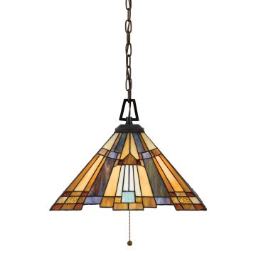 Quoizel INGLENOOK QZ-INGLENOOK-P-A Lampă cu pendul 3x60W/E27