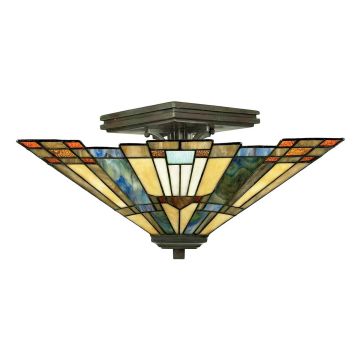 Quoizel INGLENOOK QZ-INGLENOOK-SF Lampă de tavan 2x60W/E27