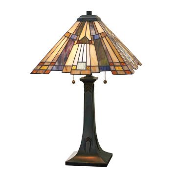 Quoizel INGLENOOK QZ-INGLENOOK-TL Lampă de masă 2x60W/E27