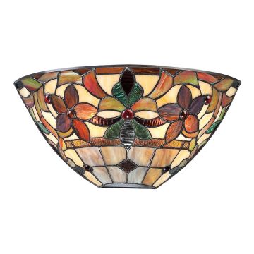 Quoizel KAMI QZ-KAMI-WU Aplique de perete 2x60W/E27