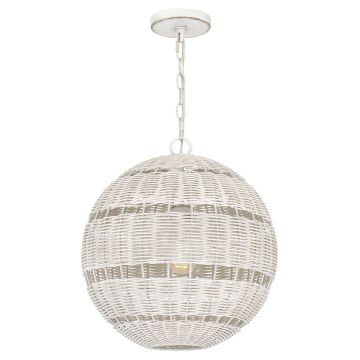Quoizel Lindendale QZ-LINDENDALE-P-AWH Lampă cu pendul 1x60W/E27 IP44