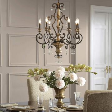 Quoizel MARQUETTE QZ-MARQUETTE6-A Candelabru 6x60W/E14
