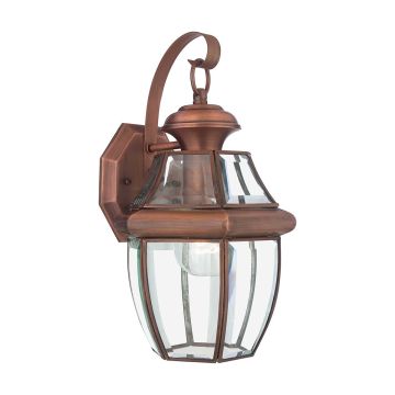 Quoizel NEWBUDY QZ-NEWBURY2-M-AC Aplique de perete 1x60W/E27 IP44
