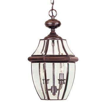 Quoizel NEWBURY QZ-NEWBURY8-L-AC Lampă cu pendul 2x60W/E14 IP44