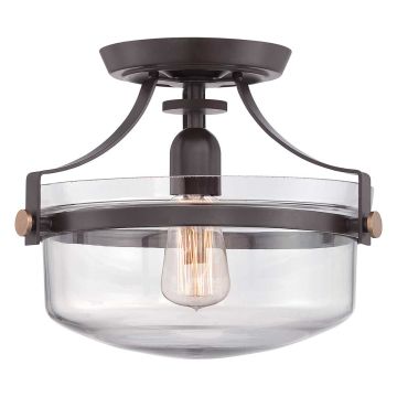 Quoizel PENN STATION QZ-PENN-STATION-F-WT Lampă de tavan 1x60W/E27