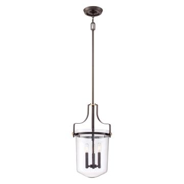 Quoizel PENN STATION QZ-PENN-STATION-M-WT Lampă cu pendul 3x40W/E14