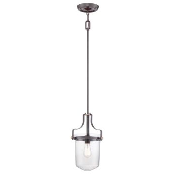 Quoizel PENN STATION QZ-PENN-STATION-S-WT Lampă cu pendul 1x60W/E27