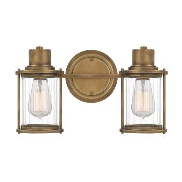 Quoizel Riggs QZ-RIGGS2-BATH-WS Aplique de perete 2x40W/E27 IP44