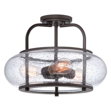 Quoizel TRILOGY QZ-TRILOGY-SF-M Lampă de tavan 3x60W/E27