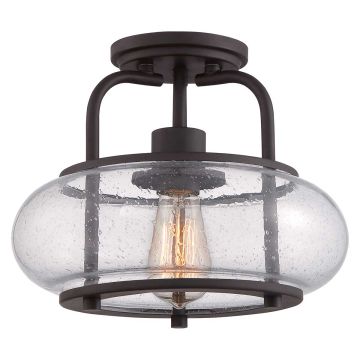 Quoizel TRILOGY QZ-TRILOGY-SF-S Lampă de tavan 1x60W/E27