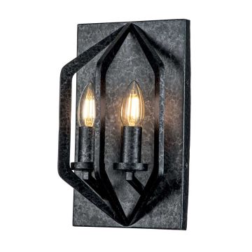Quoizel Vanguard QZ-VANGUARD2-OK Aplique de perete 2x40W/E14