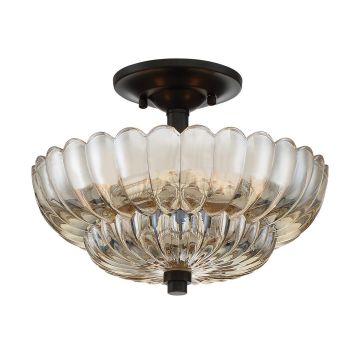Quoizel Whitecap QZ-WHITECAP-SF-S Lampă de tavan 3x40W/E14 IP20