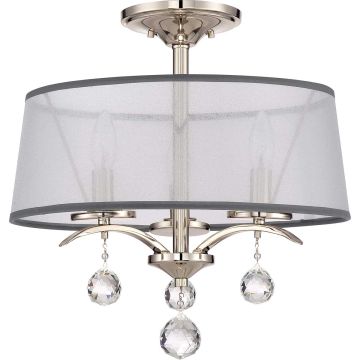 Quoizel WHITNEY QZ-WHITNEY-SF Lampă de tavan 3x40W/E14