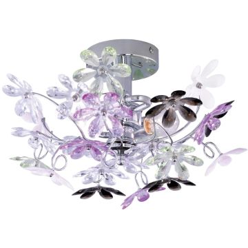 Trio FLOWER R20012017 Lampă de tavan 2x40w/e14 ip20