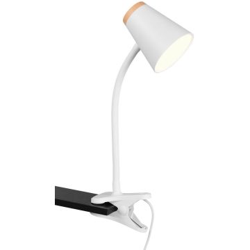 Trio PONGO R25831101 Lampă de birou cu clema 1x4.5w/led 3000k 500lm ip20